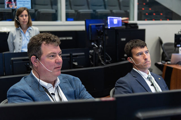   NASA Flight Director Mike Lammers