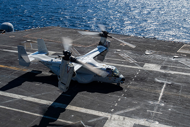 V-22 Osprey landing