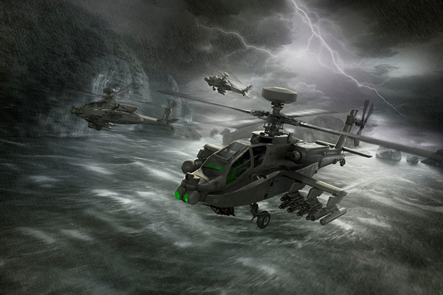 The Modernized Apache - a Boeing concept that represents the evolution of the current AH-64E Apache.