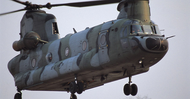 The H-47 Chinook is the most battle-tested, reliable and advanced heavy-lift helicopter in the world with more than 60 years of combat and humanitarian experience. Twenty nations fly the Chinook today, which continues to grow in capability to meet future missions.