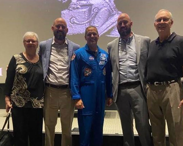 Silver Snoopy awards presentation