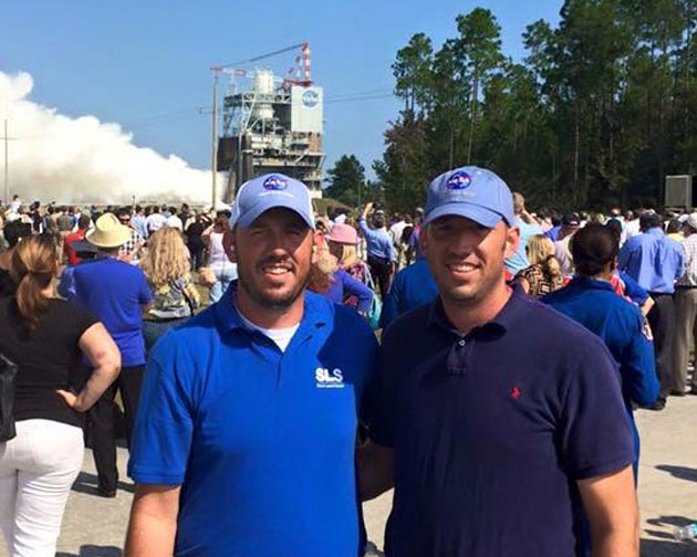   Jeff and Jim Weathers