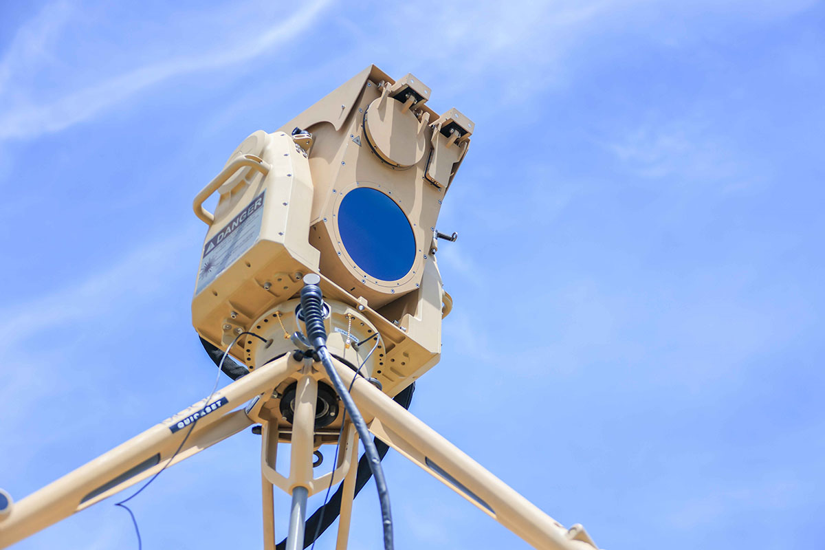 compact lasers shine at counter drone competition