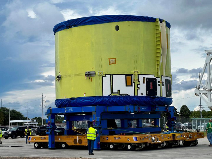 Artemis Moon rocket hardware