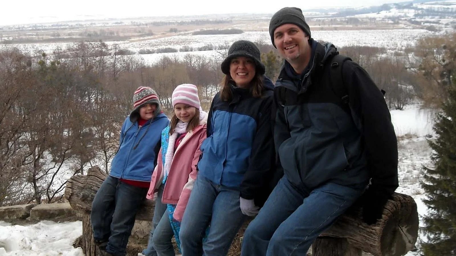 Michael Klein and his family welcomed their daughter while teaching in Ukraine. (Photo courtesy of Michael Klein)