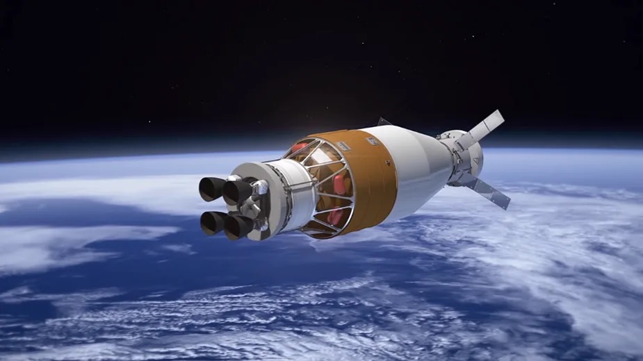 Exploration Upper Stage rendering