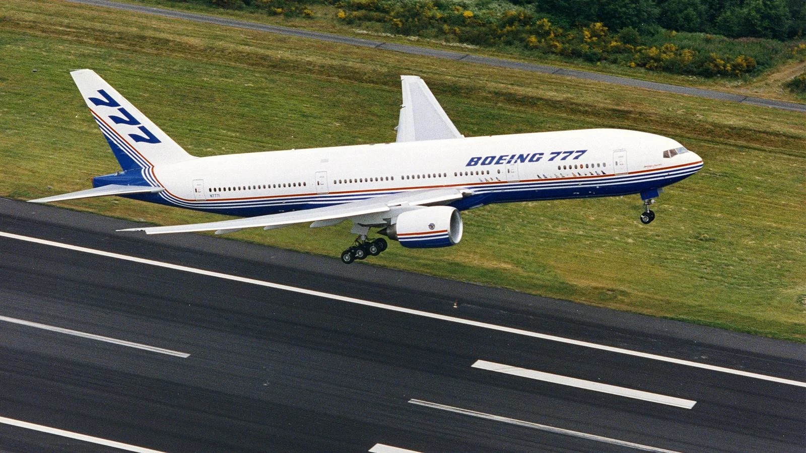 Above: The 777 family has transported nearly 4 billion passengers since its first revenue flight 30 years ago.  