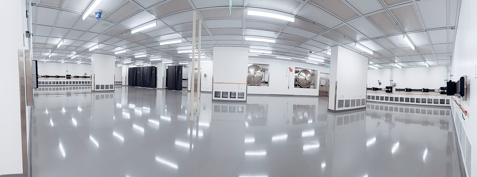 Photo of the new Boeing EO/IR payload production space