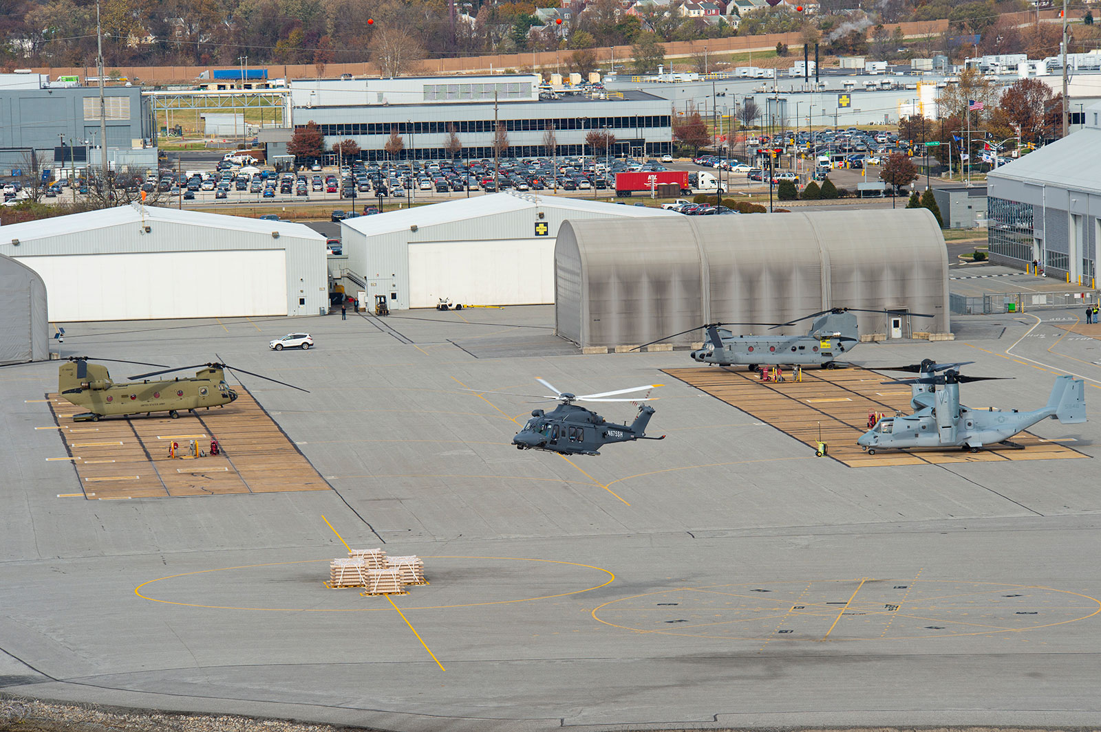 Boeing Philadelphia teams provide aircraft for the United States and 20 countries.