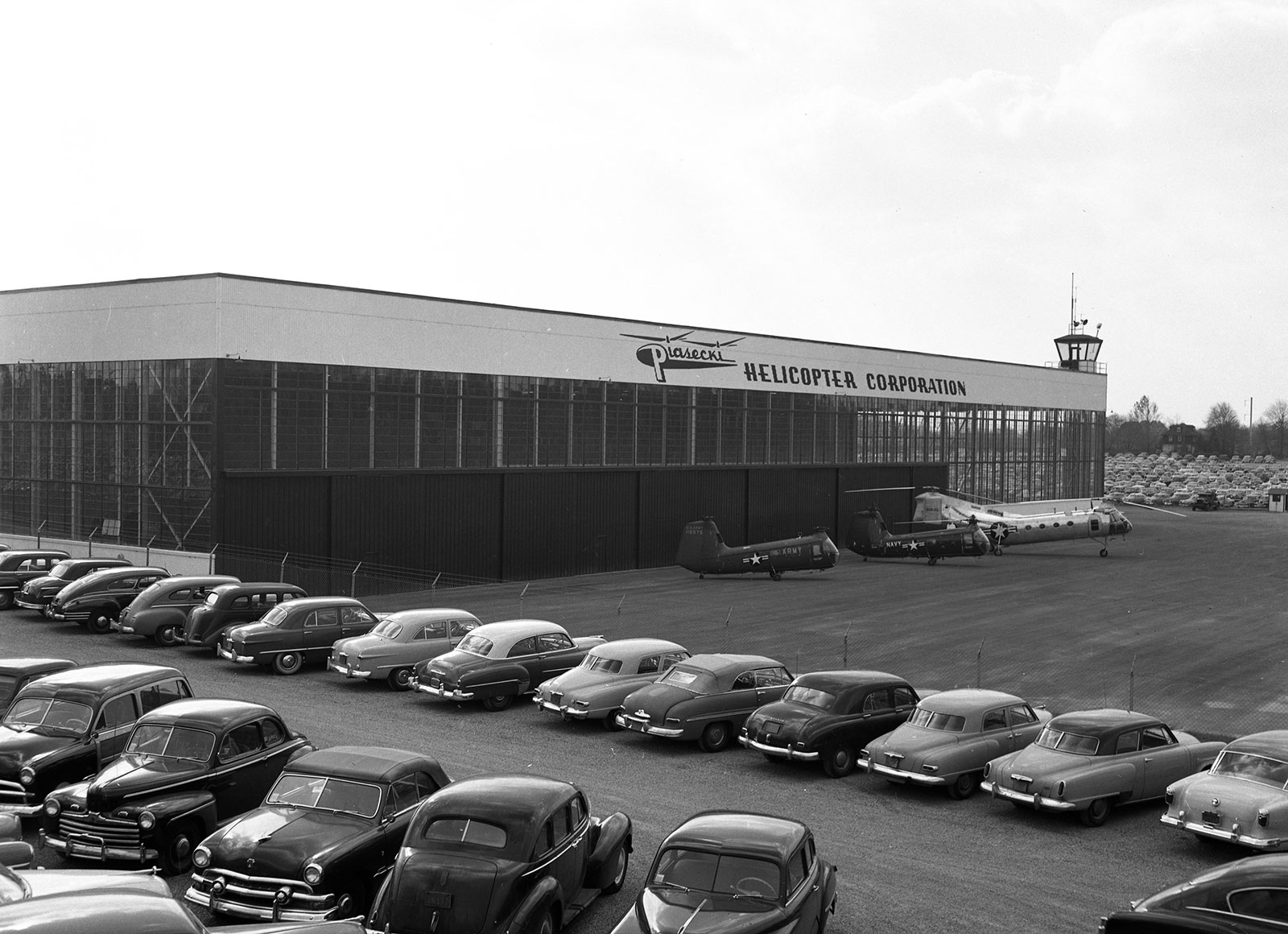 Piasecki Helicopter Corporation in Philadelphia, c. 1950s.
