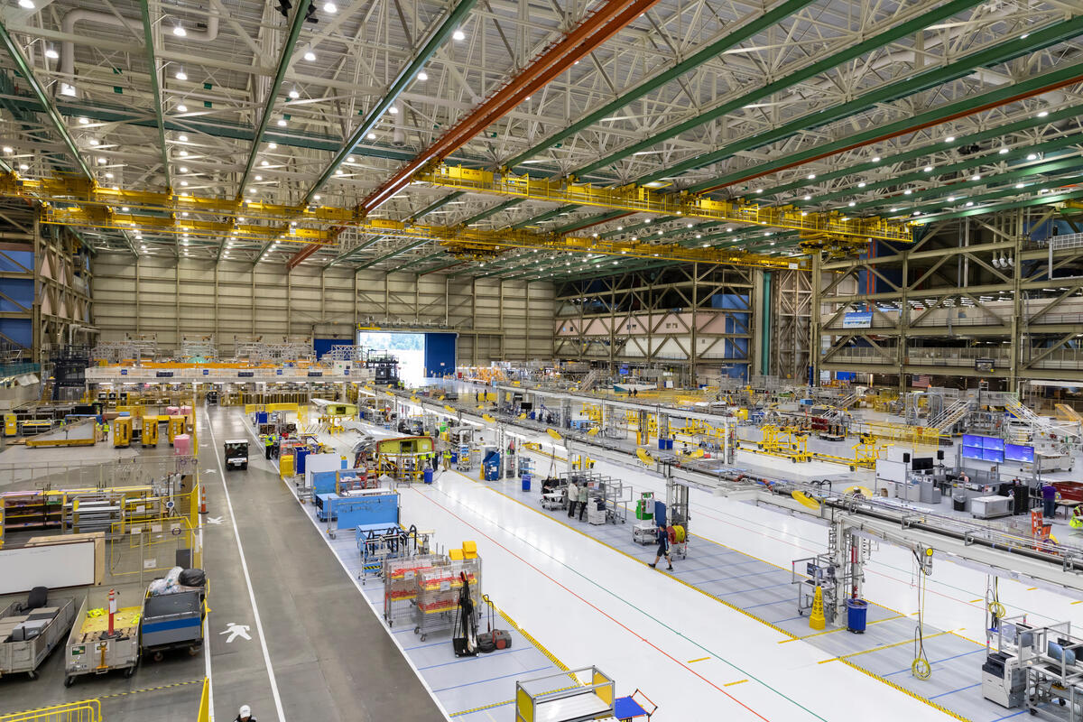 “This is when the work for us really starts, and I can’t wait to see the first 737 roll out of the Everett factory as a culmination of all our work," said a liaison engineer who will be working the new line. (Paul Gordon photo © Boeing)