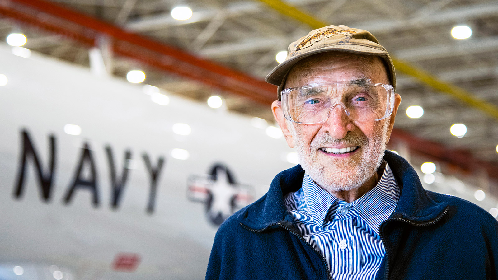 Portrait of Charlie Tapper at the finishing center in Tukwila, Washington