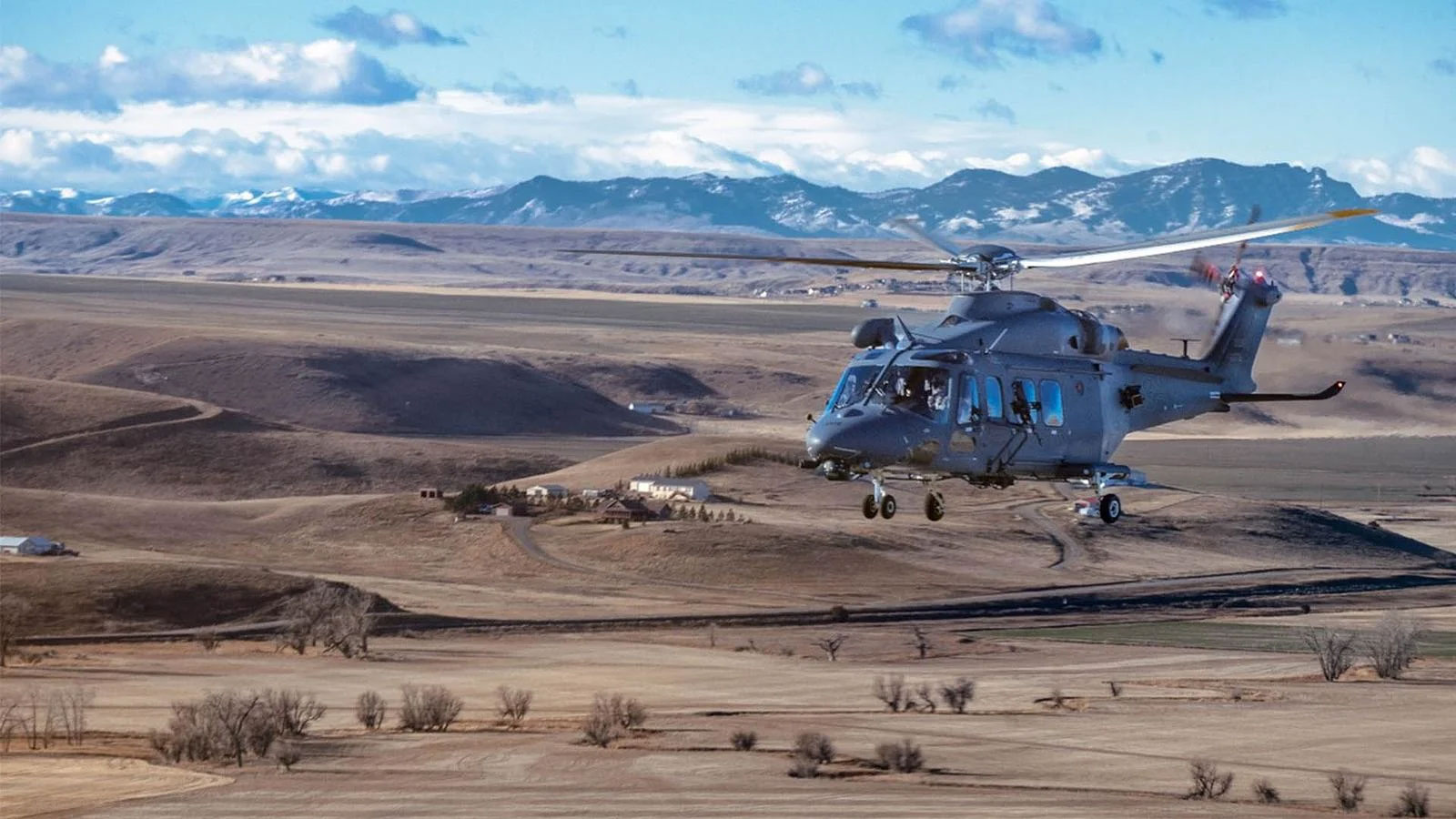 A U.S. Air Force MH-139A Grey Wolf assigned to the 40th Helicopter Squadron conducts its first operational mission at Malmstrom Air Force Base, Montana, Jan. 8, 2026. The mission marks the beginning of the replacement of the Vietnam-era UH-1N Huey and represents a key step in modernizing security for the nation’s land-based nuclear deterrent.