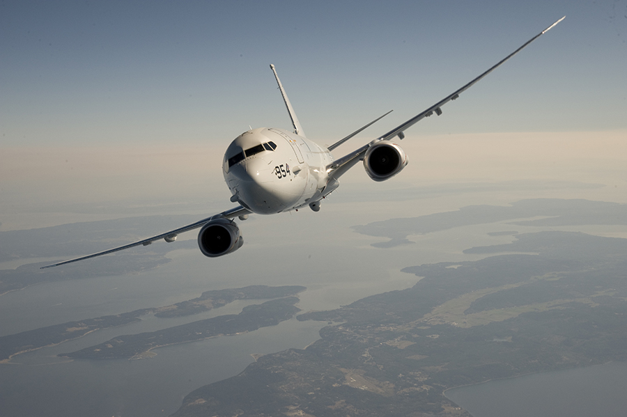 p8 in flight