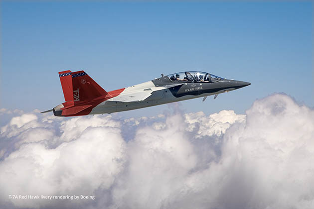 T-X in flight