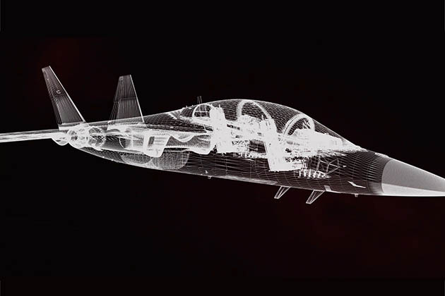 Digital sketch of T-7A interior