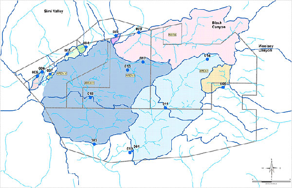monitoring locations map