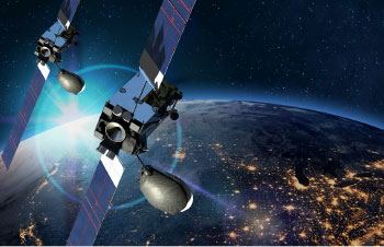 Twin satellites
