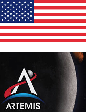 SLS Launch System Artemis Logo