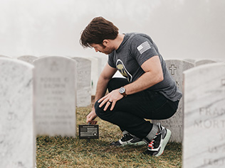 Graveside memorial