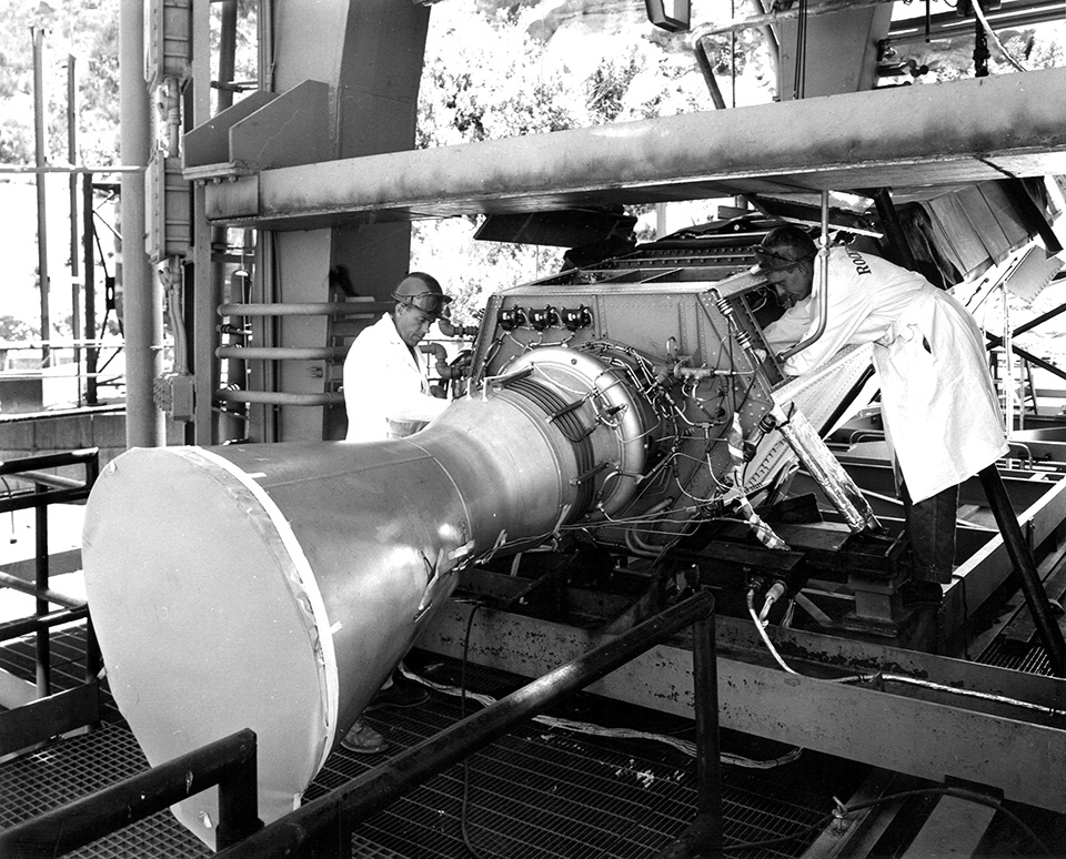 RS-2 Sled Engine, circa 1960 