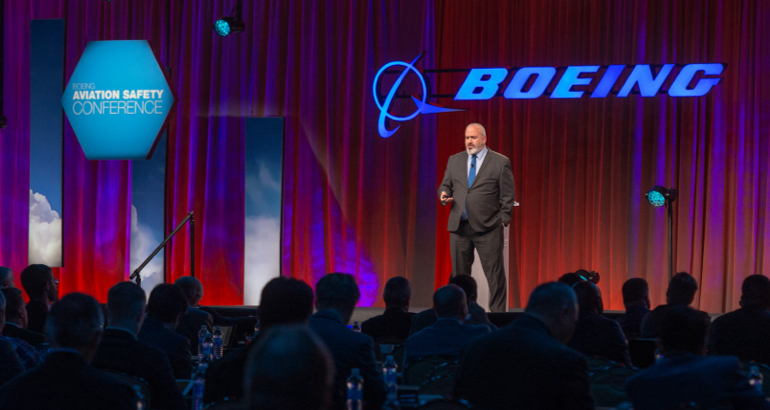 Speaker at first Boeing Aviation Safety Conference.