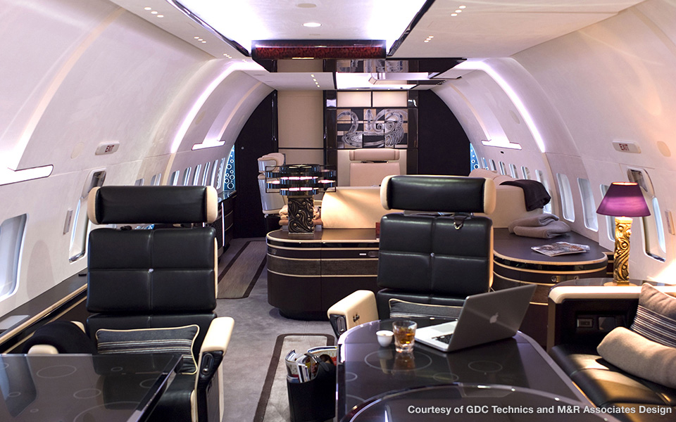 Picture of a B B J interior.