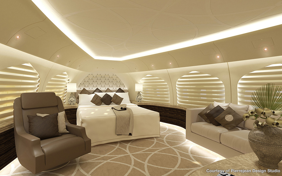 Picture of a B B J interior.