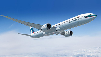 Boeing and Cathay Pacific Airways Announce Order for 21 777-9s