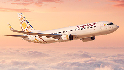 Myanmar National Airlines Celebrates First Next-Generation 737-800 Delivery