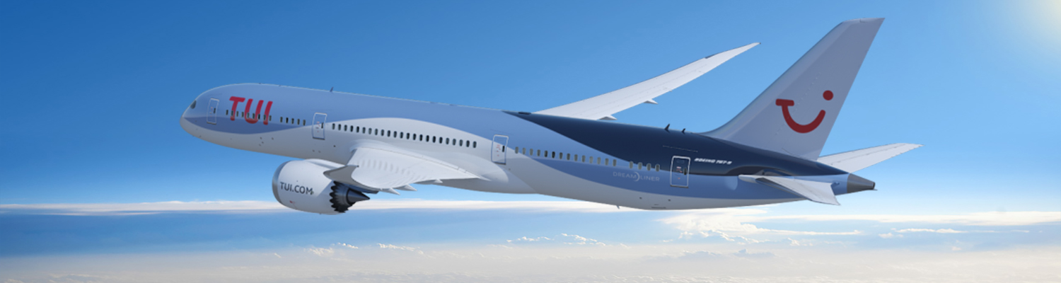 TUI Group 787 flying