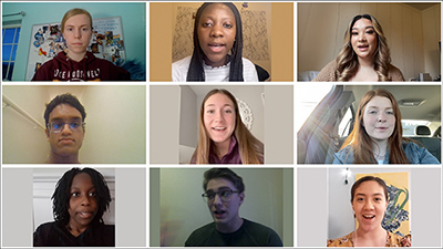 Students from across Washington state celebrate their commitment to STEM careers