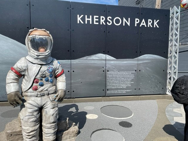 Nowy park o tematyce kosmicznej w Kent puszcza wodze fantazji