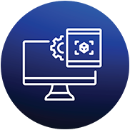 Stylized illustration of computer tools