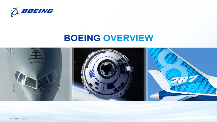 Boeing Overview
