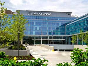 Picture of Boeing Headquarters.