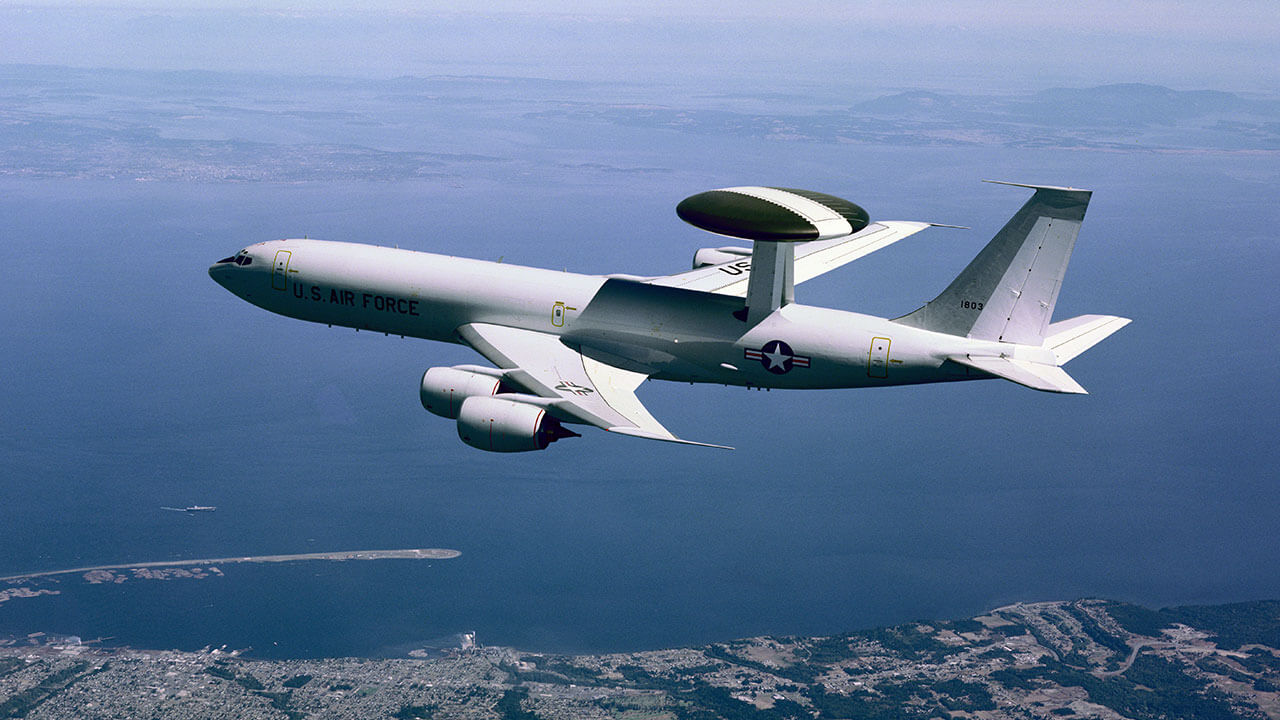 Picture of the 7 3 7 Airborne Warning and Control System
