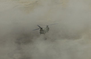 CH-47 in cloud