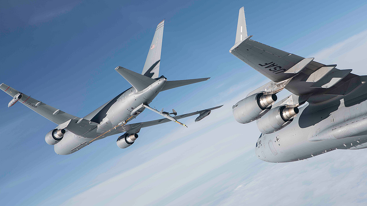 KC-46A tanker aircraft