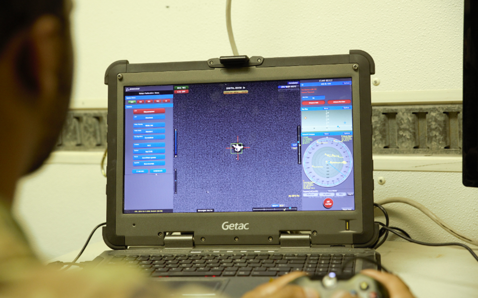 CLWS operated by an Airman during a demonstration