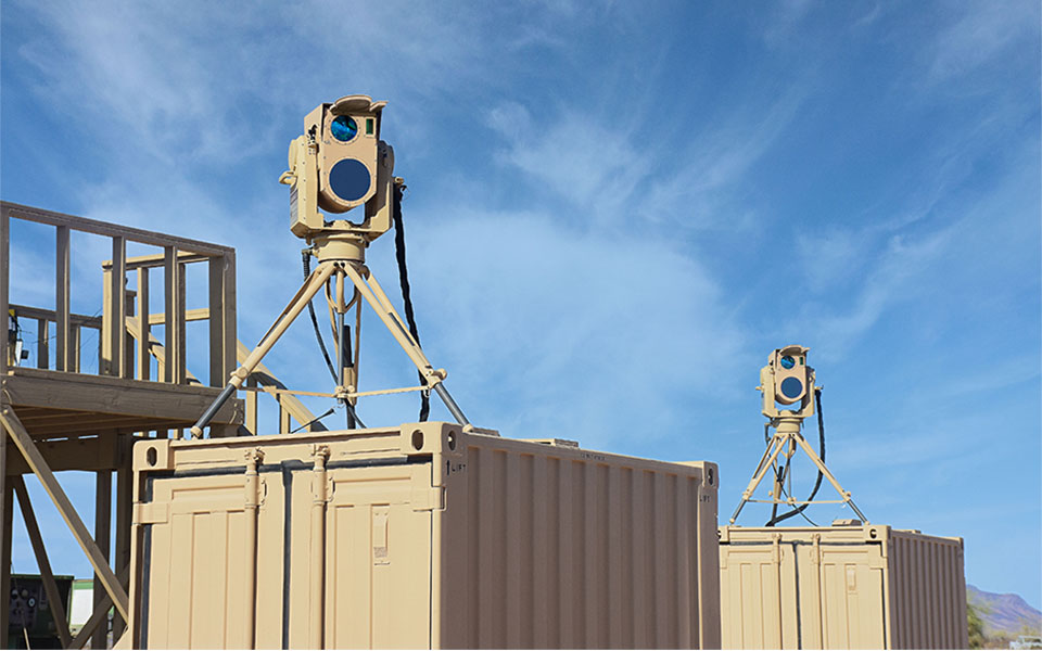 CLWS mounted on containers