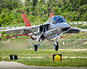 Picture of the T7A Red Hawk landing.