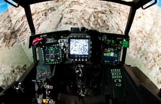 Apache Cockpit Display 