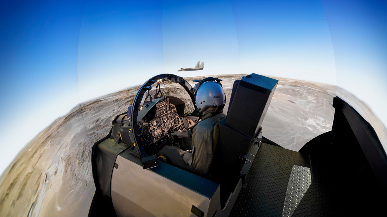 Fighter aircraft cockpit