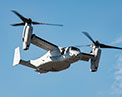 Picture of the V-22 Osprey in flight.