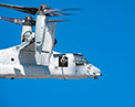 Picture of the V-22 Osprey in flight.