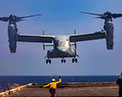 Picture of the V-22 Osprey in flight.
