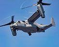 Picture of the V-22 Osprey in flight.