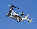 Picture of the V-22 Osprey in flight.