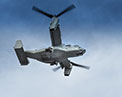 Picture of the V-22 Osprey in flight.